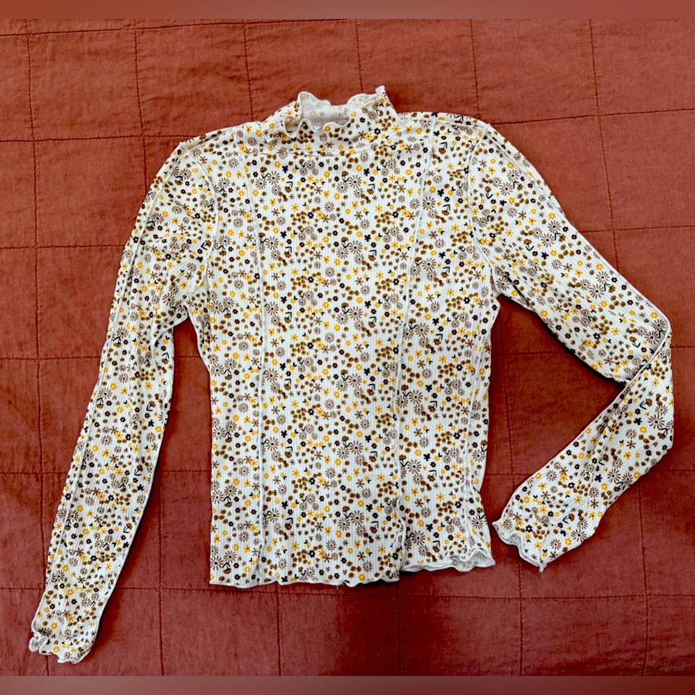 Floral Print Women's Top